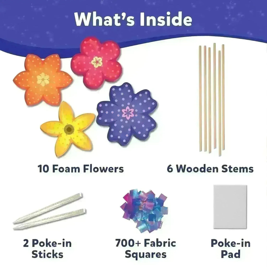 Skillmatics Poke In Flower Bouquet - Naivri