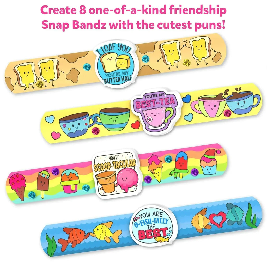 Skillmatics Snap Bandz – DIY Friendship Bracelet Craft Kit for Kids - Naivri