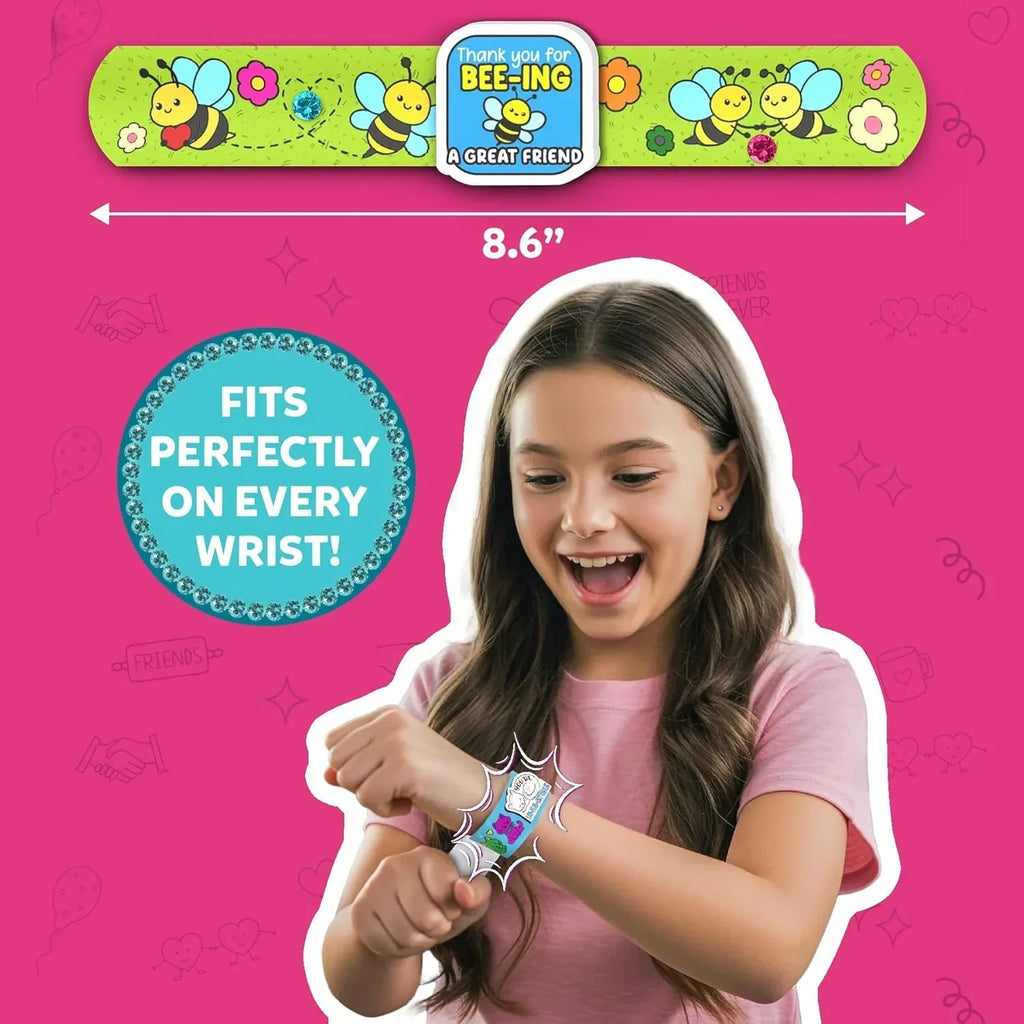 Skillmatics Snap Bandz – DIY Friendship Bracelet Craft Kit for Kids - Naivri