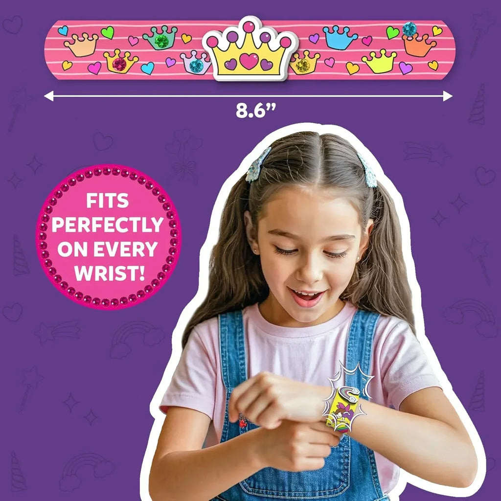 Skillmatics Snap Bandz – DIY Unicorns & Princesses Bracelet Craft Kit for Kids - Naivri