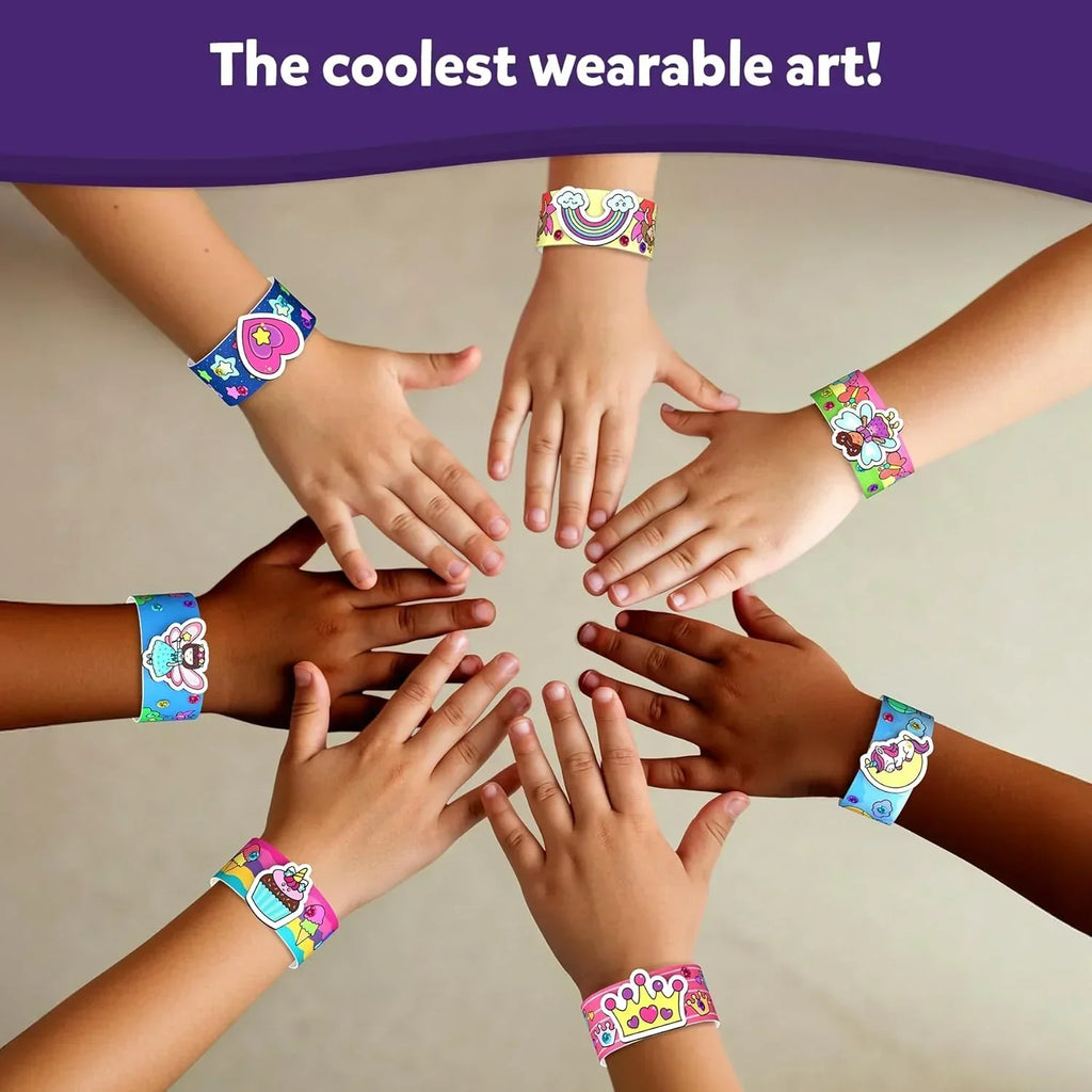 Skillmatics Snap Bandz – DIY Unicorns & Princesses Bracelet Craft Kit for Kids - Naivri
