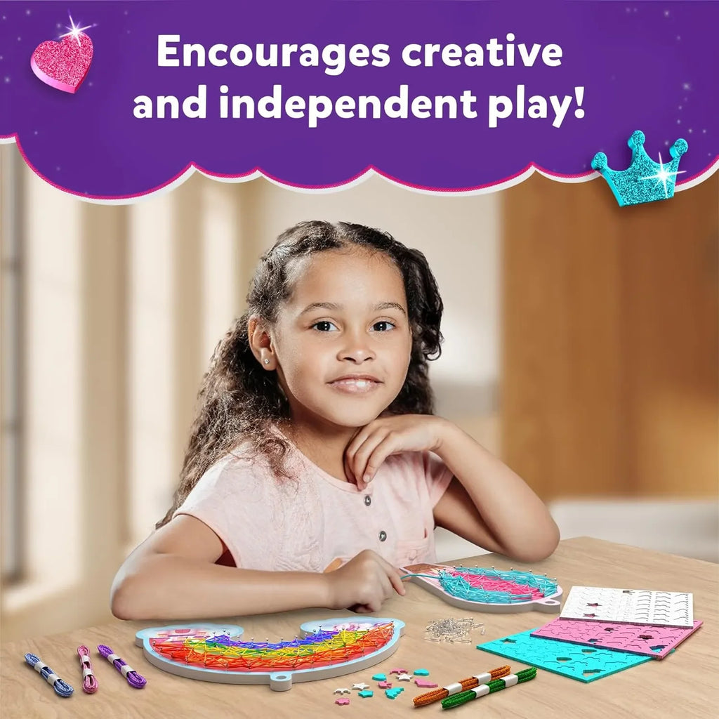 Skillmatics String Art Activity – Unicorn Magic | DIY Creative Craft Kit for Kids Aged 6–12 | Mess-Free Art, Educational Indoor Fun, and Gifting Option - Naivri