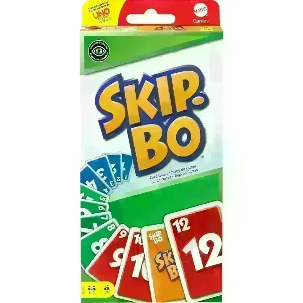Skip-Bo Card Game by Mattel – A Strategic Sequencing Game for Families & Kids - Naivri