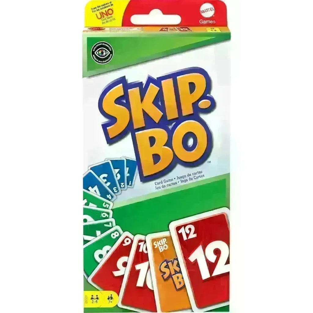 Skip-Bo Card Game by Mattel – A Strategic Sequencing Game for Families & Kids - Naivri