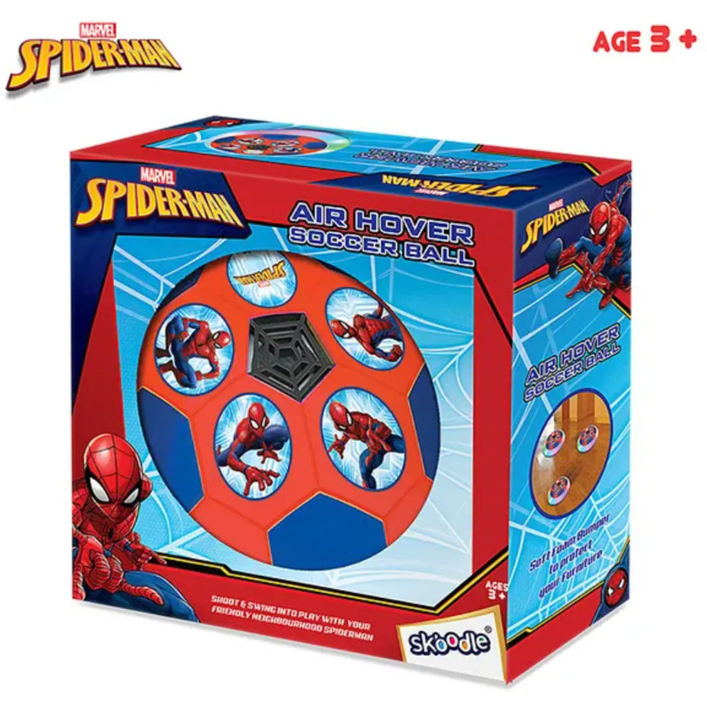 Skoodle Air Hover Soccer Ball Spider Man - Naivri