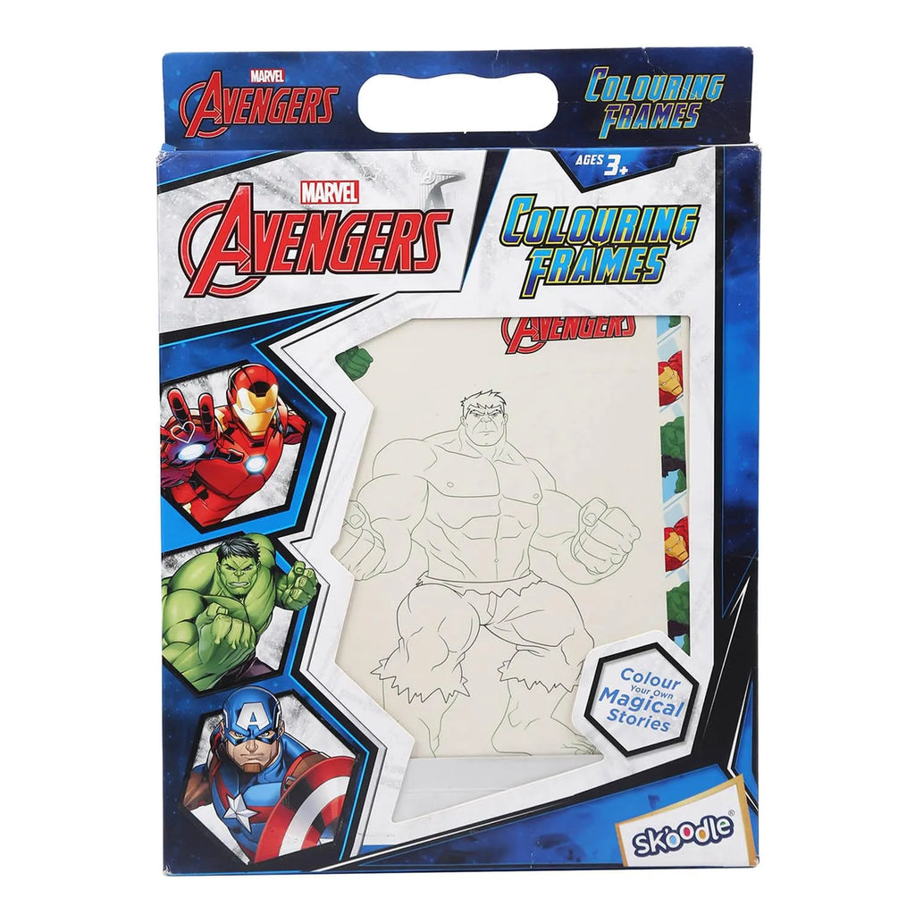 Skoodle Avengers Colouring Frames - Naivri