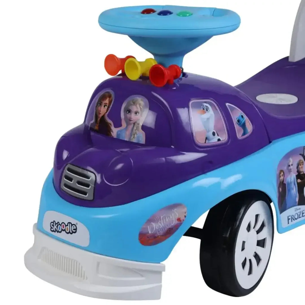 Skoodle Frozen Princess Ride-On Car – Magical Adventure Toy for Kids Ages 3+ - Naivri
