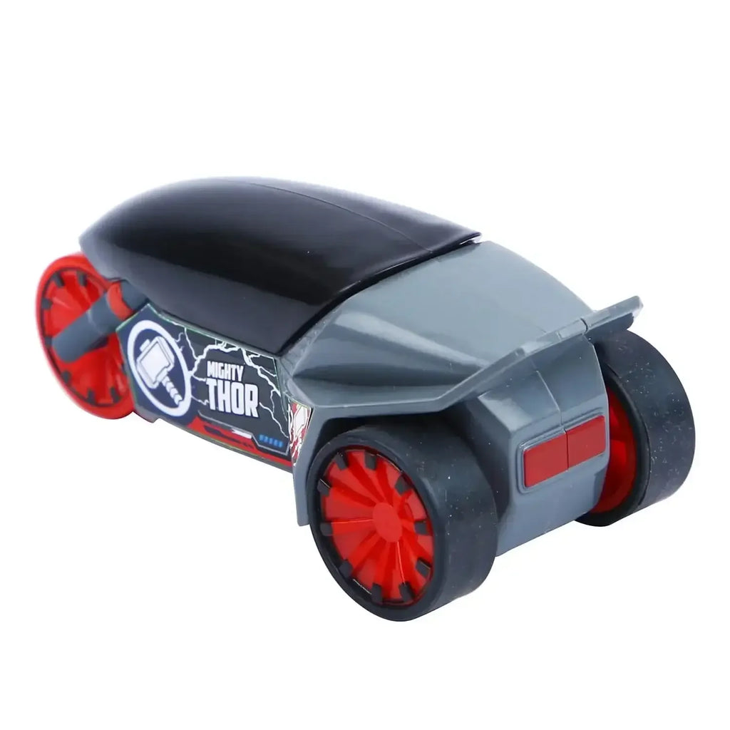 Skoodle Marvel Pull-Back Rider Bike – Thor Edition | Grey | Marvel Superhero Motorcycle Toy for Kids | Pull-Back Action | Durable & Non-Toxic | Creative Play & Gift Toy | Age 3+ - Naivri