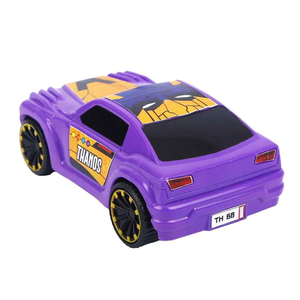 Skoodle Marvel Pull-Back SUV – Thanos Edition | Purple Pullback Toy Car for Kids | Marvel Superhero Vehicle Toy | Educational SUV Toy for Boys & Girls | Skoodle SUV Collection - Naivri