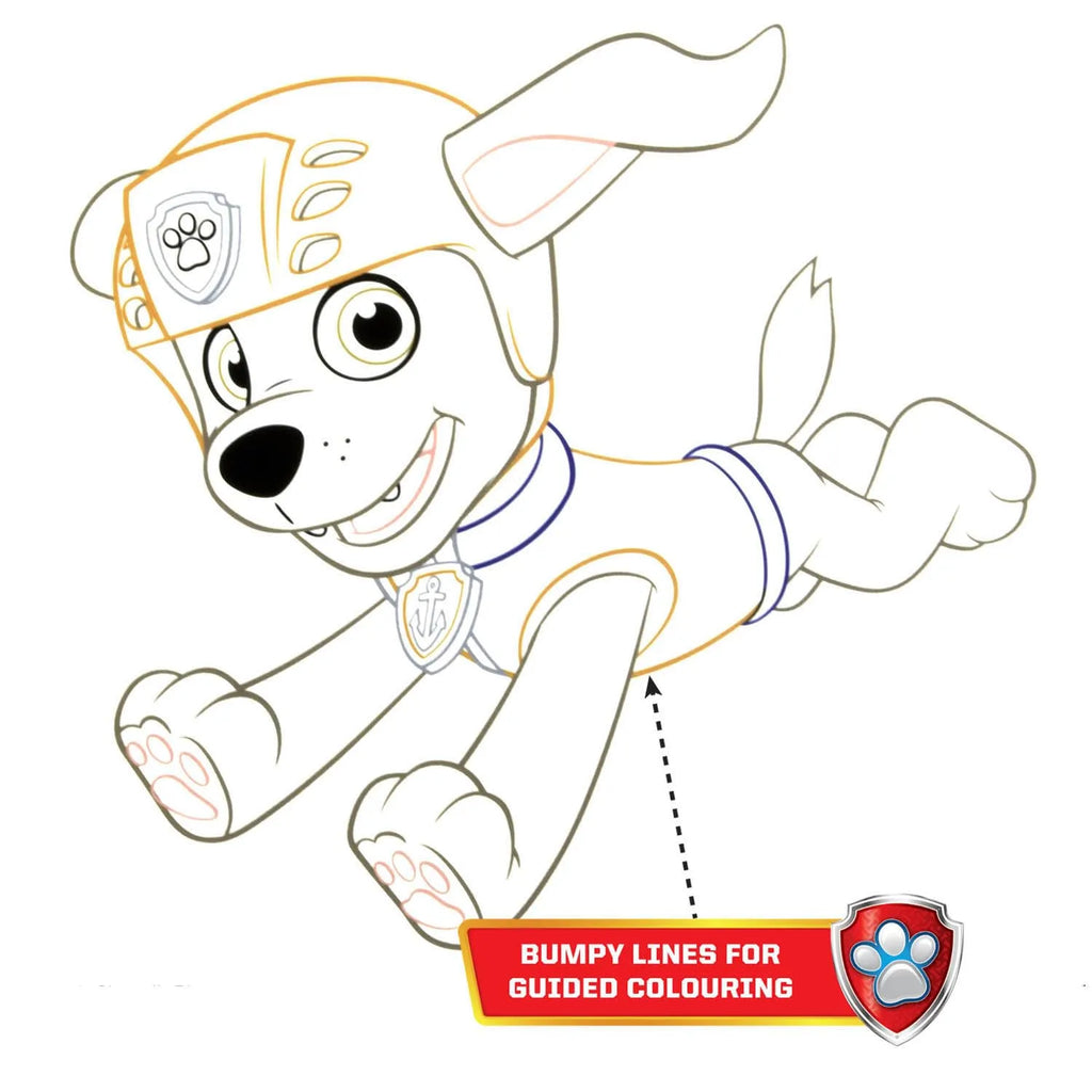 Skoodle Paw Patrol Colouring Frames - Naivri