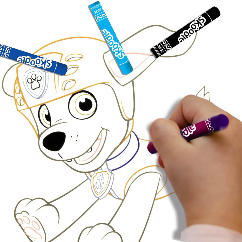 Skoodle Paw Patrol Colouring Frames - Naivri