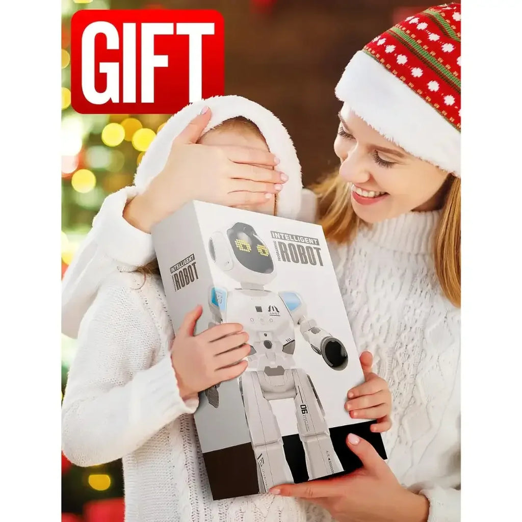 Smart EMO Interactive Robot – Programmable Gesture & Voice Control Toy for Kids 5+ - Naivri