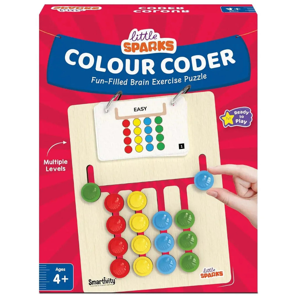 Smartivity Colour Coder – Brain Exercise Puzzle for Kids | Educational DIY Toy (Ages 4-10) - Naivri