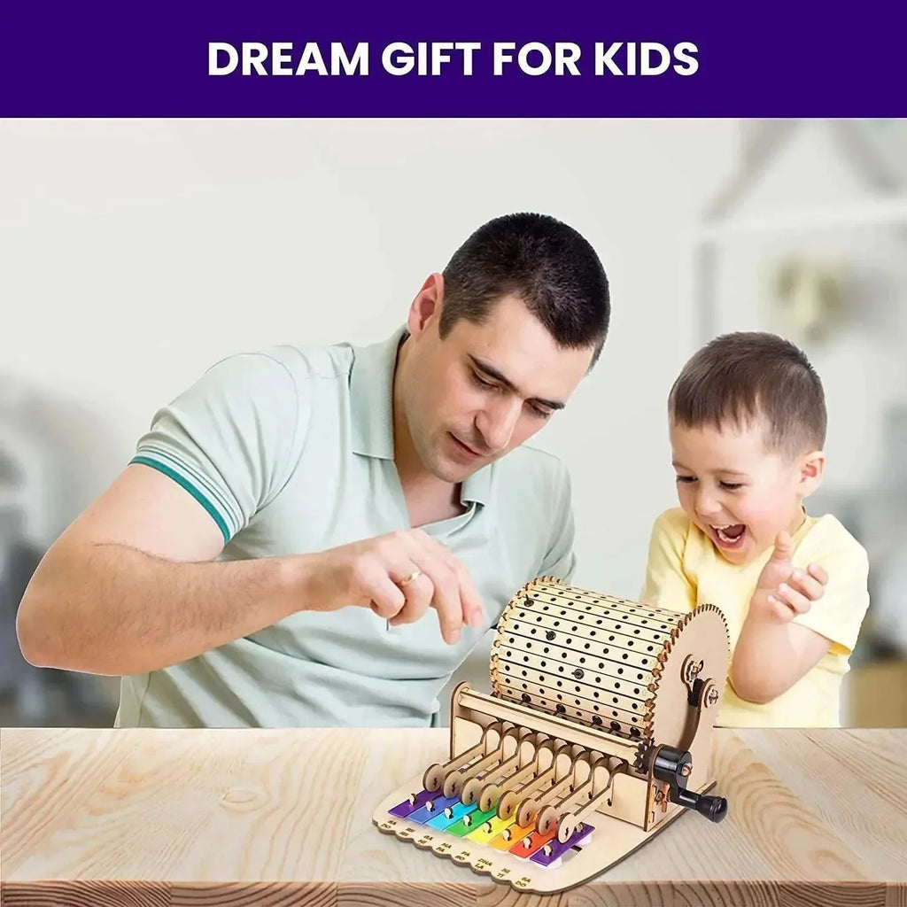 Smartivity Mechanical Xylofun Music Machine | STEM DIY Toy for Kids | Musical Toy for Age 8-14 - Naivri