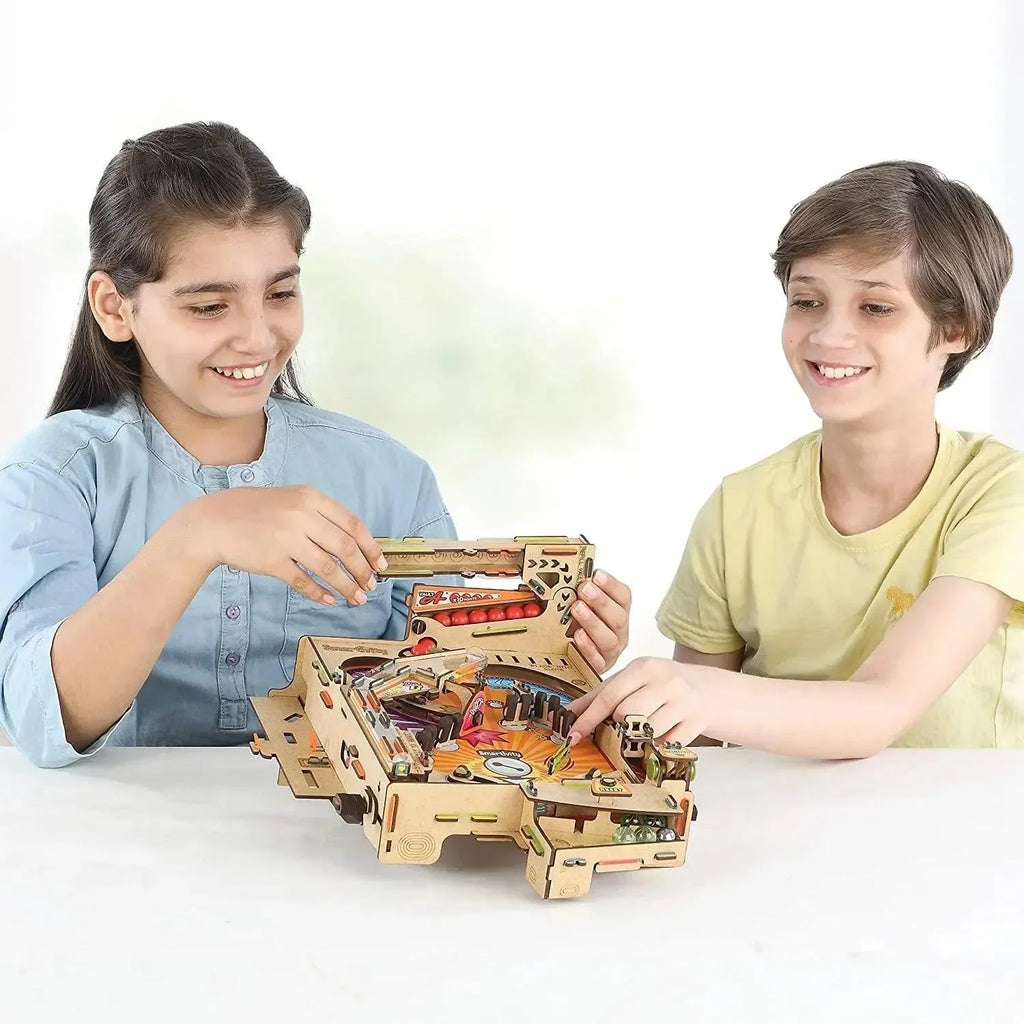 Smartivity Pinball Machine | STEM DIY Kit for Kids Aged 8–14 | STEAM Educational Toy for Boys & Girls - Naivri