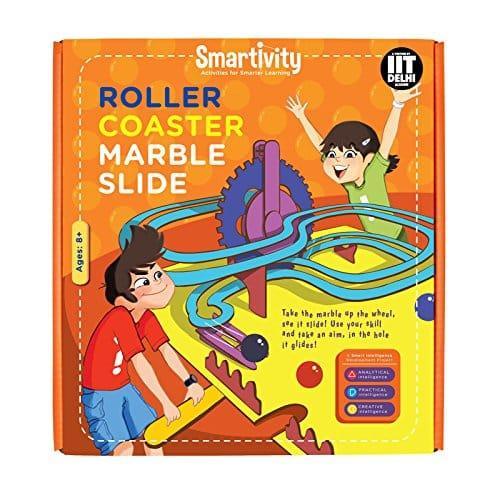 Smartivity Roller Coaster Marble Slide - Naivri