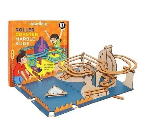 Smartivity Roller Coaster Marble Slide - Naivri