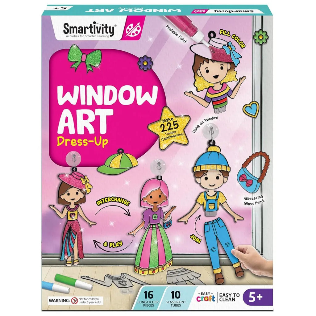 Smartivity Window Art Dress Up - Naivri