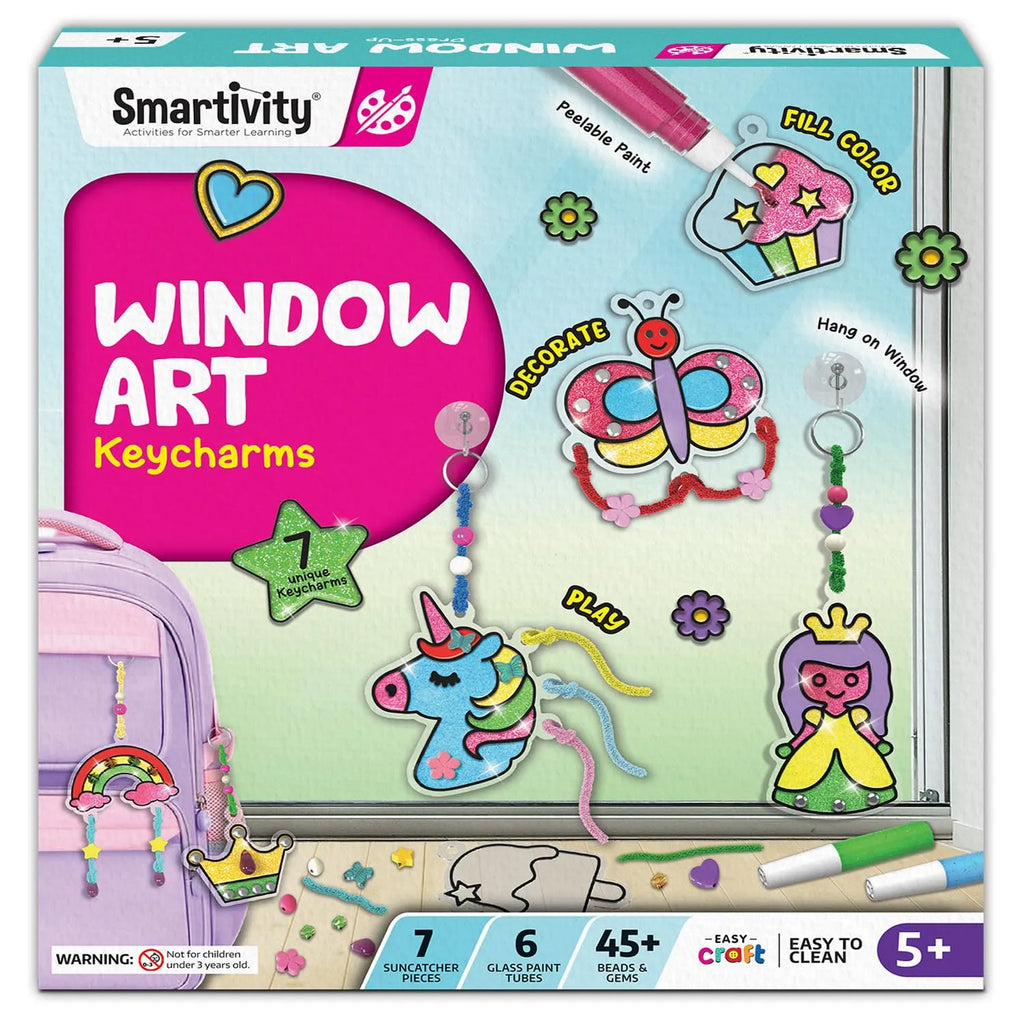 Smartivity Window Art Key Charms - Naivri