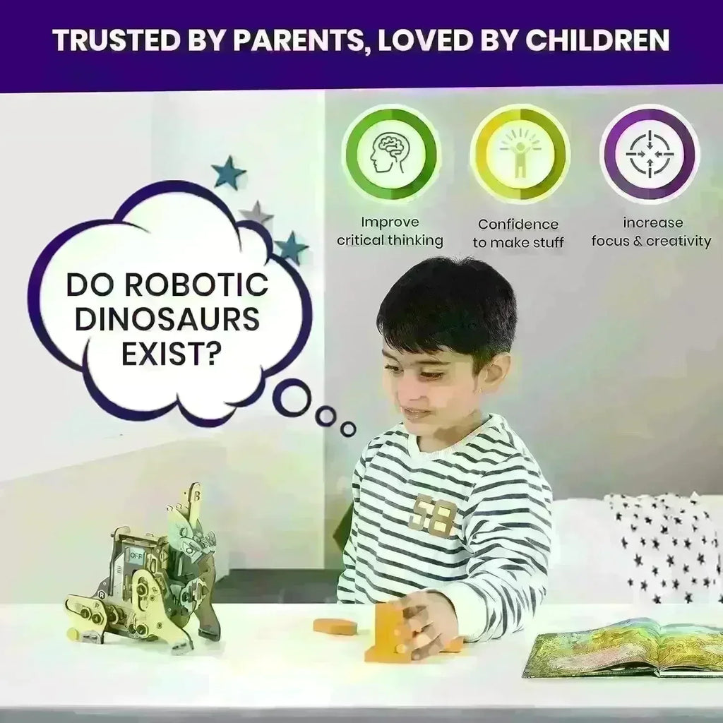 Smartivity Xenobotz Wreck-It-Saurus – STEM Robotics Kit for Kids 8+ | Build a 4-Legged Walking Robot with Interactive Ball Wrecking Fun | Educational Toy for Creative Engineering & Science Learning - Naivri