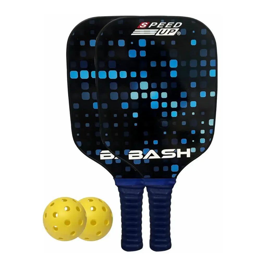 Speed Up Pickleball Bash Set – Dual Paddle & Ball Kit for All Skill Levels - Naivri