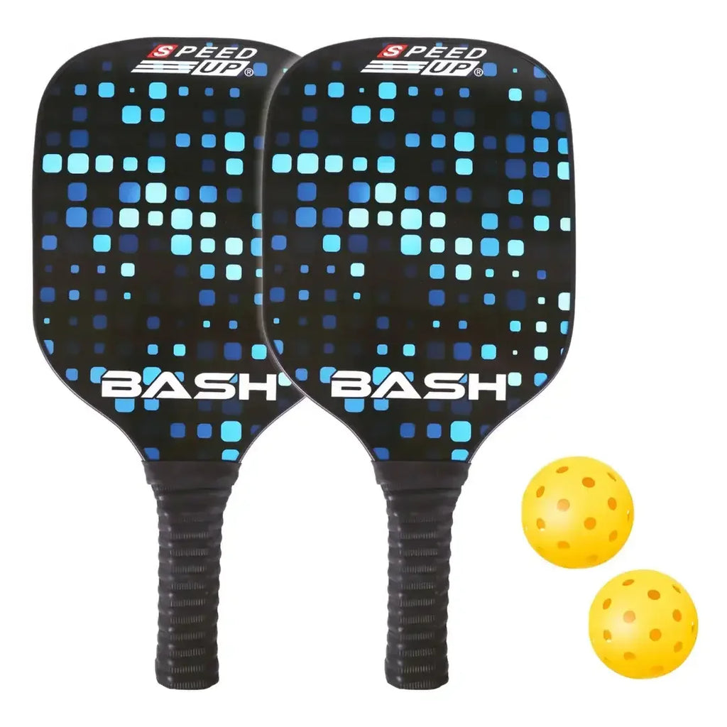 Speed Up Pickleball Bash Set – Dual Paddle & Ball Kit for All Skill Levels - Naivri