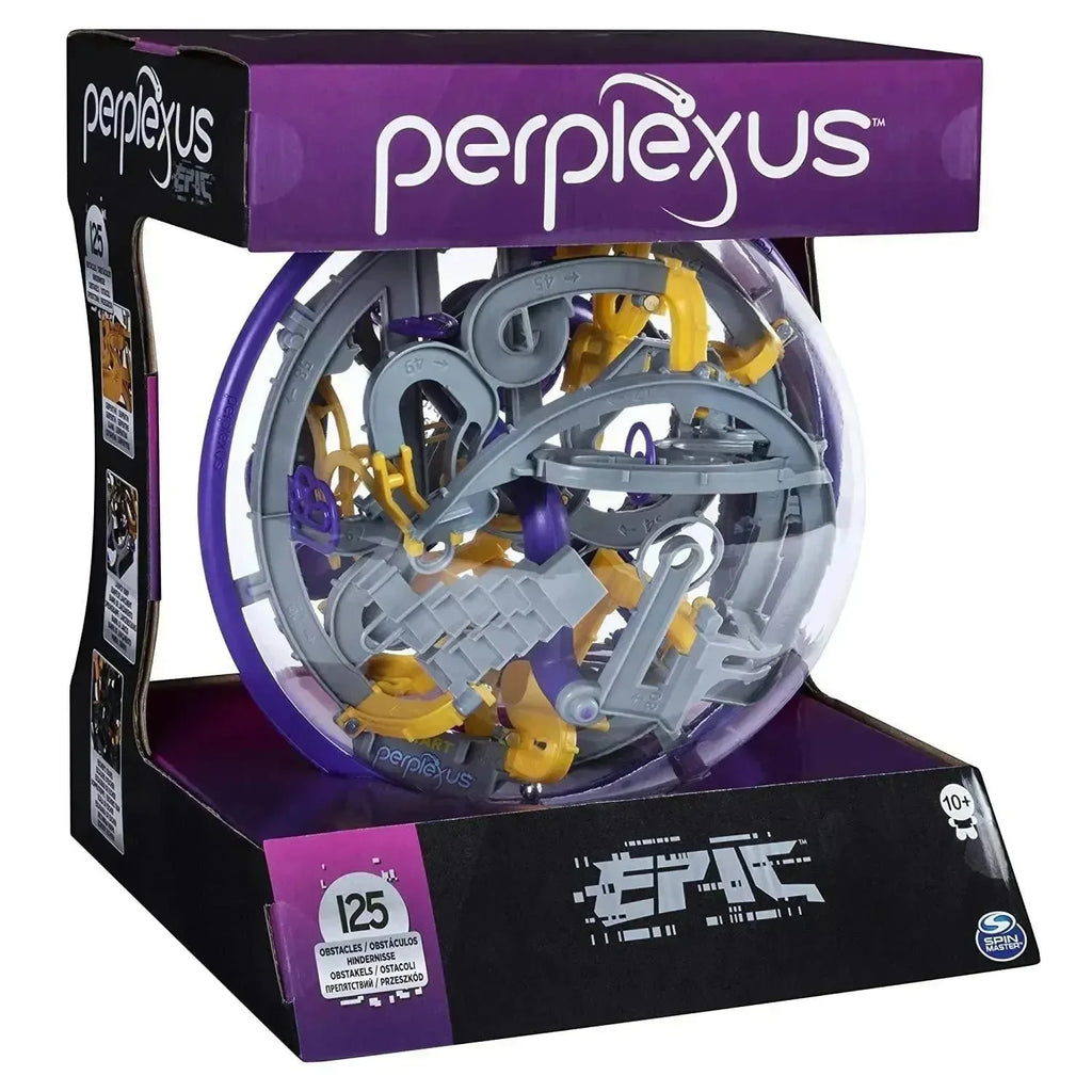 Spinmaster Perplexus Epic – The Ultimate 3D Maze Challenge for All Ages - Naivri