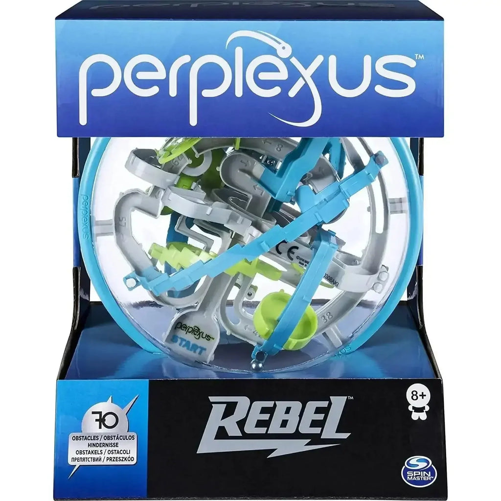 Spinmaster Perplexus Rebel – The Ultimate 3D Maze Puzzle Challenge - Naivri
