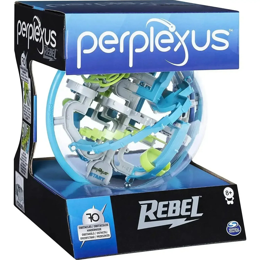 Spinmaster Perplexus Rebel – The Ultimate 3D Maze Puzzle Challenge - Naivri