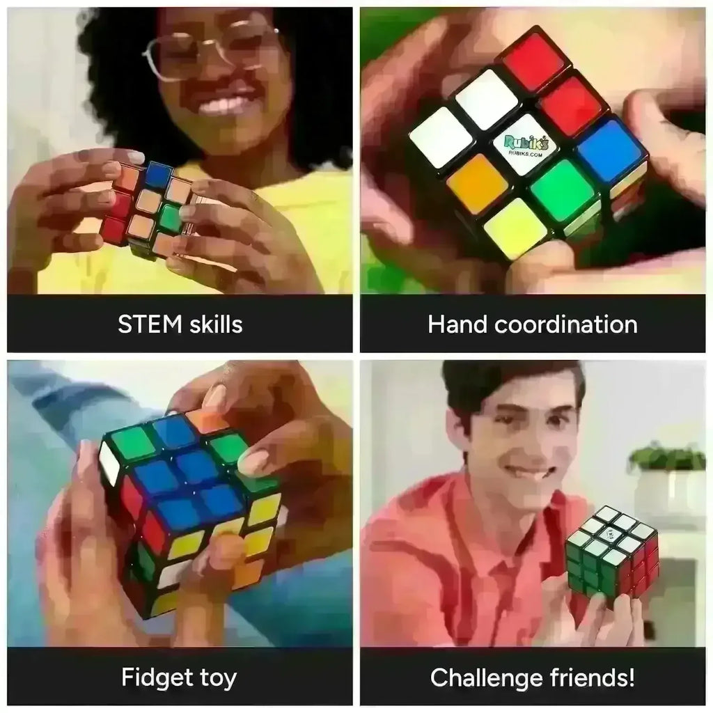 Spinmaster Rubik’s Cube 3x3 – The Original Puzzle Cube That’s Still a Global Classic - Naivri