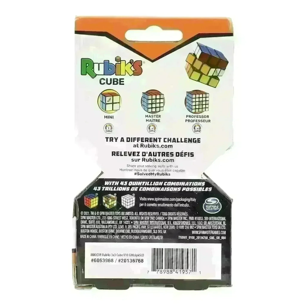 Spinmaster Rubik’s Cube 3x3 – The Original Puzzle Cube That’s Still a Global Classic - Naivri