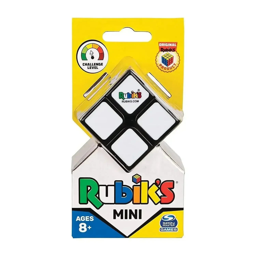Spinmaster Rubik's Mini 2*2 – Classic Puzzle, Pocket-Sized Powerhouse! - Naivri