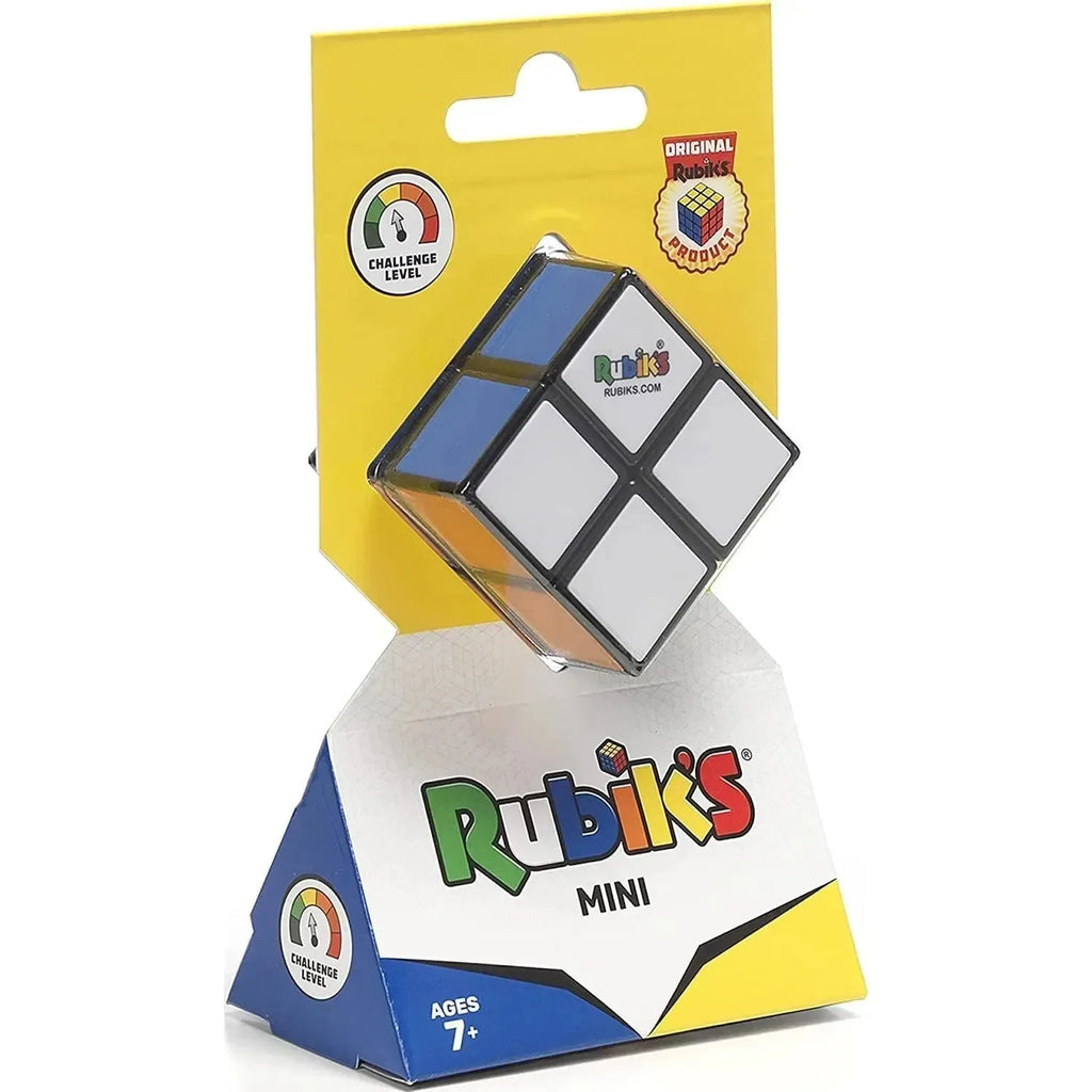 Spinmaster Rubik's Mini 2*2 – Classic Puzzle, Pocket-Sized Powerhouse! - Naivri
