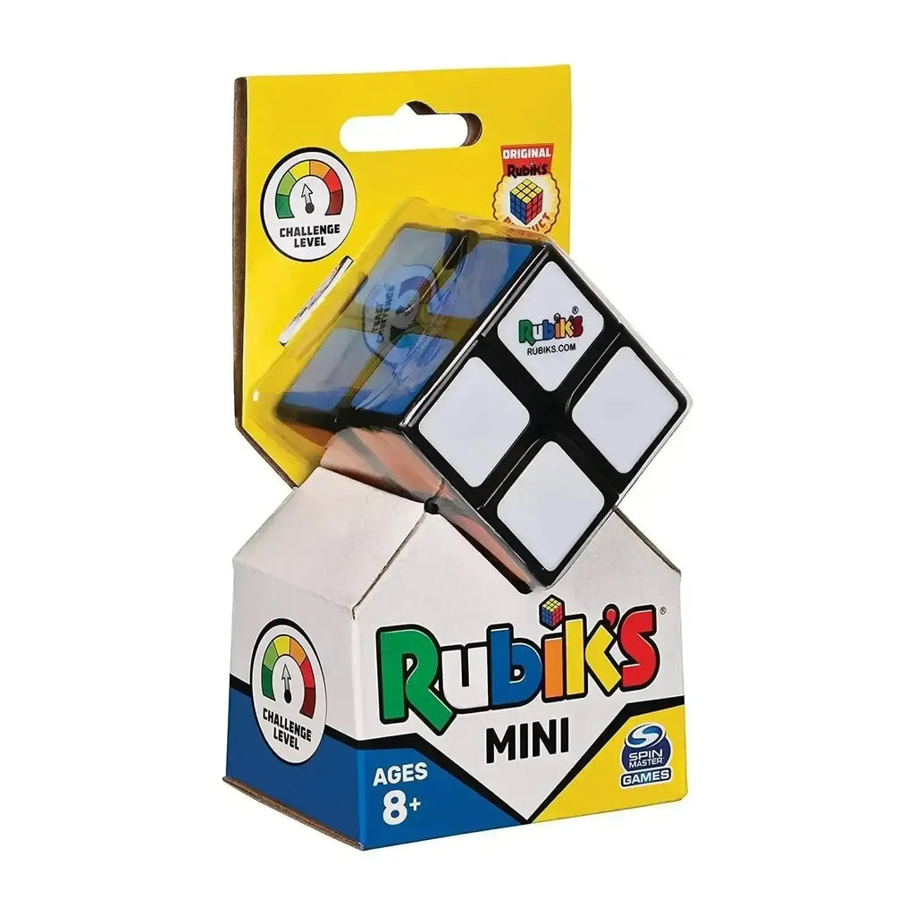 Spinmaster Rubik's Mini 2*2 – Classic Puzzle, Pocket-Sized Powerhouse! - Naivri