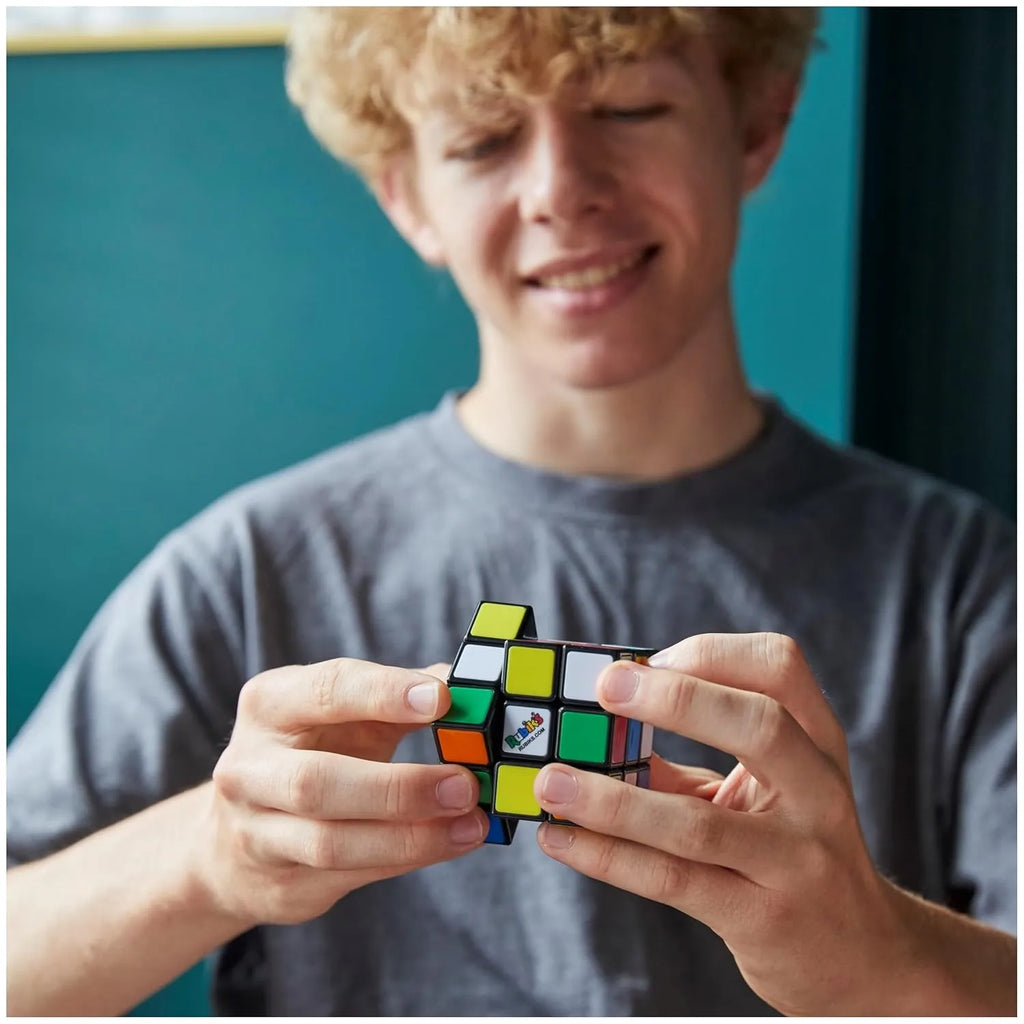 Spinmaster Rubiks Cube, The Original 3X3 Colour - Naivri