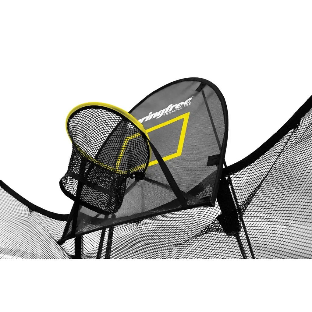 Springfree FlexrHoop Trampoline Basketball Accessory | Slam Dunk Fun for All Ages - Naivri