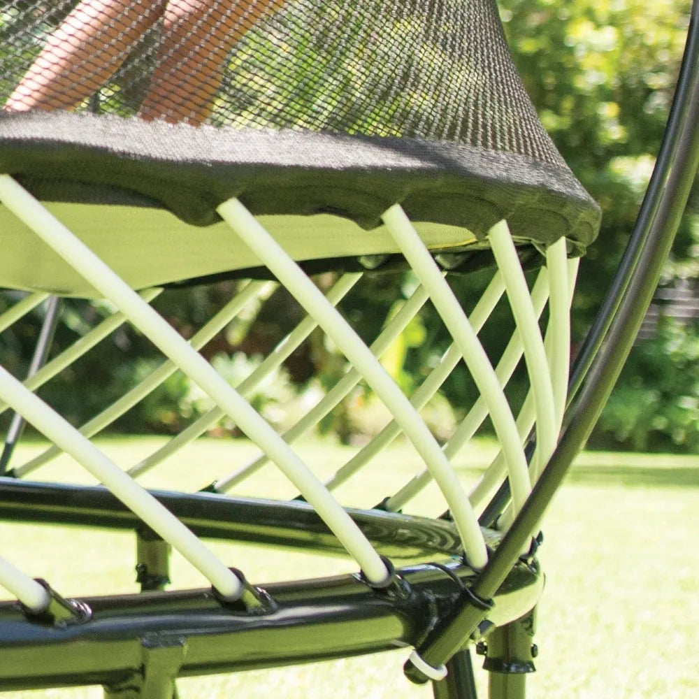Springfree Medium Oval Trampoline with Enclosure - Naivri
