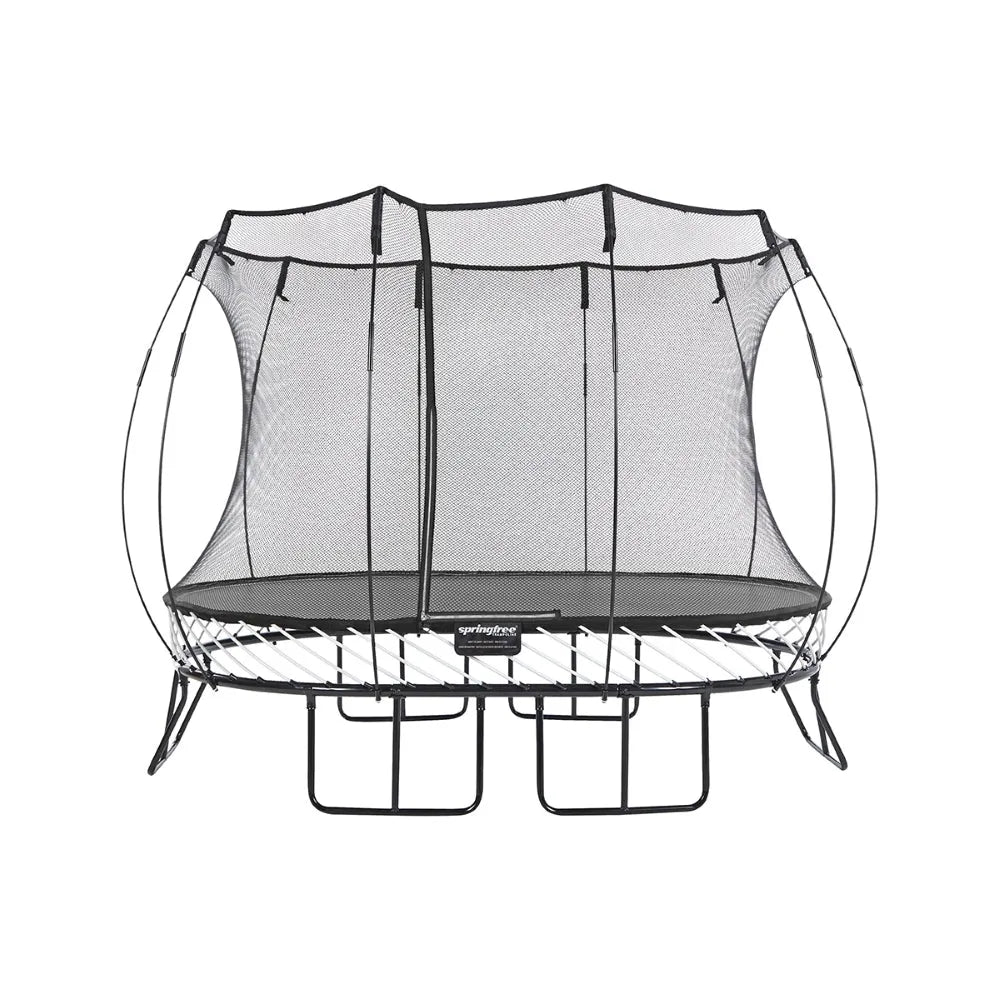Springfree Medium Oval Trampoline with Enclosure - Naivri
