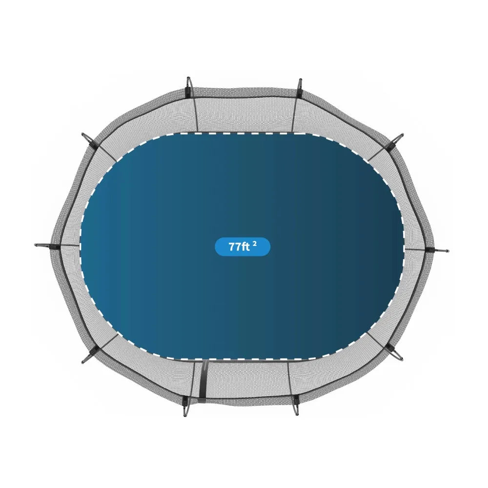 Springfree Medium Oval Trampoline with Enclosure - Naivri