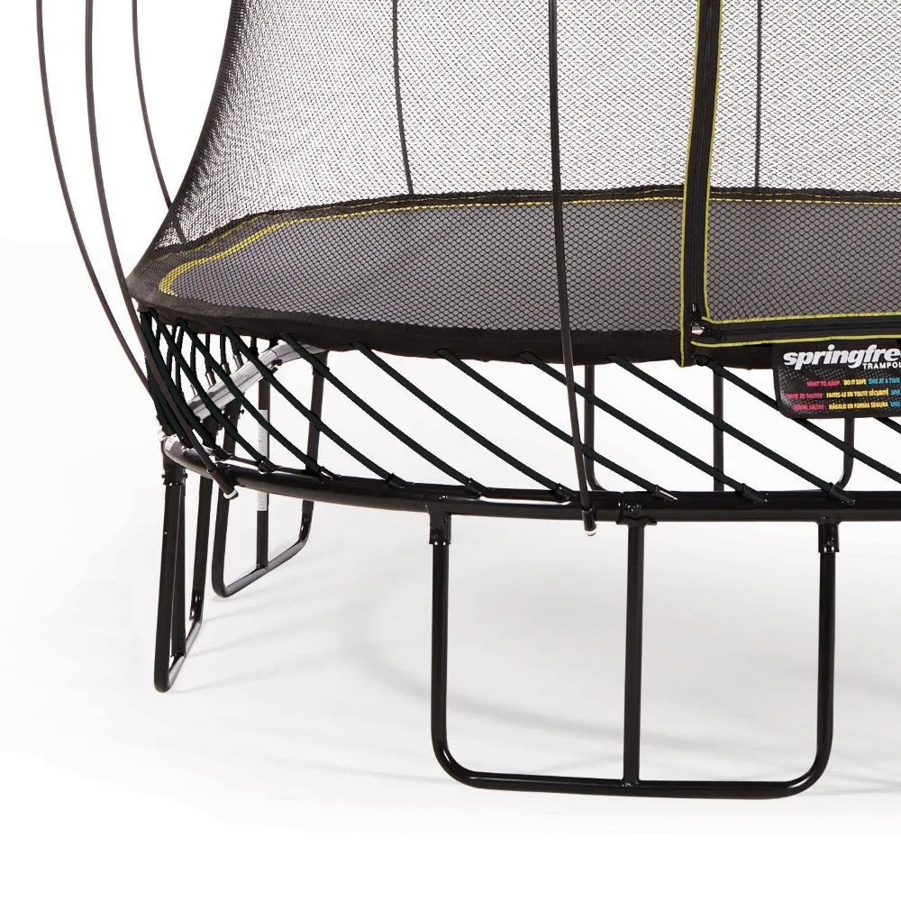 Springfree Medium Oval Trampoline with Enclosure - Naivri