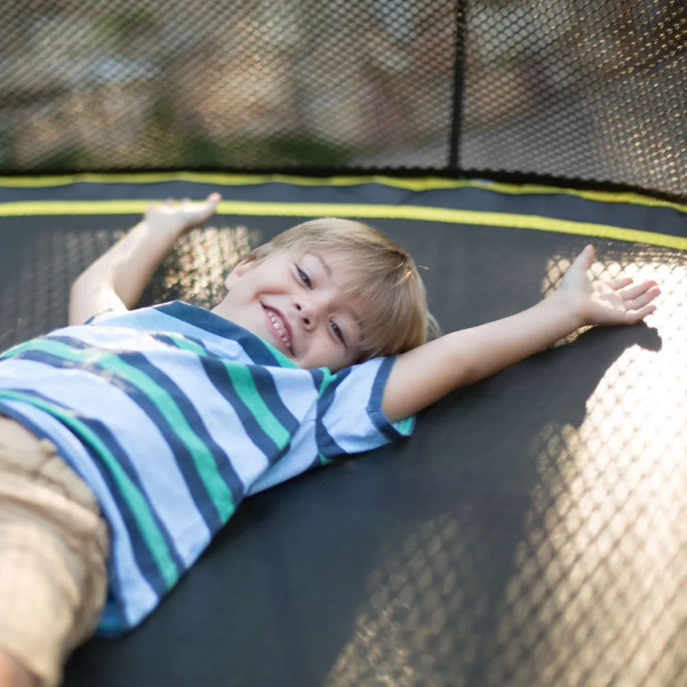 Springfree Medium Oval Trampoline with Enclosure O77 - Naivri