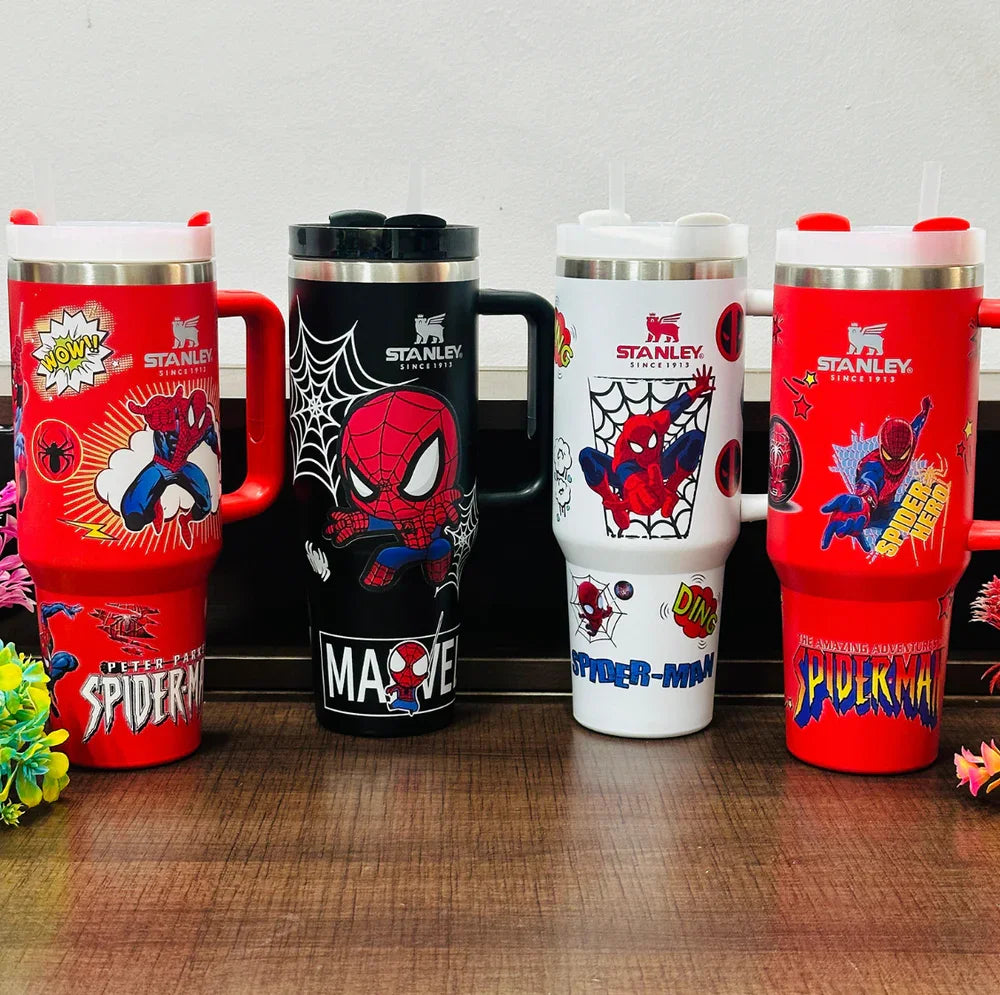 Stanley × Marvel Spiderman Quencher Tumbler – 40oz | Limited Edition - Naivri