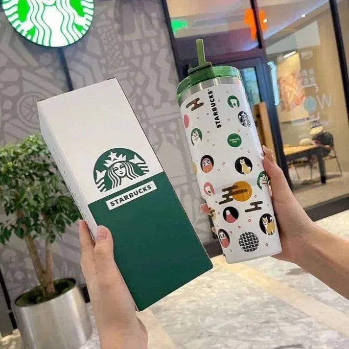 Starbucks - Cute Cat Tumbler - Naivri