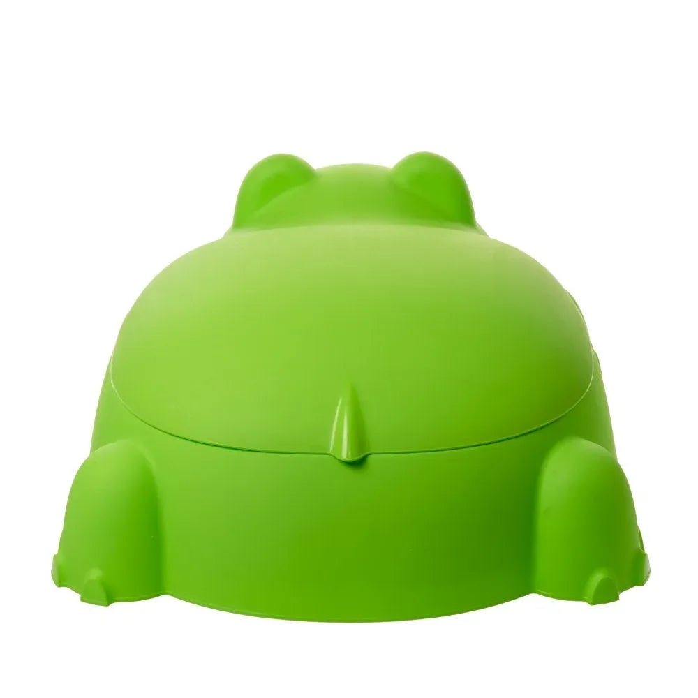 Starplay Hippo Pool/Sandpit with Cover – Versatile Outdoor Toddler Pool & Sandbox for Ages 1 to 3 Years - Naivri