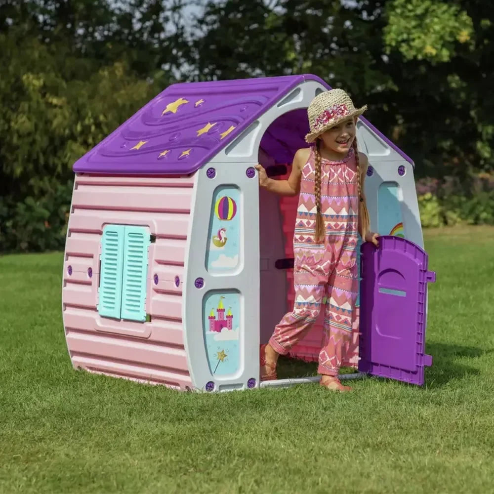 Starplay Unicorn Magical Playhouse – Imaginative Indoor & Outdoor Toy House for Toddlers (Ages 1.5 to 4 Years) - Naivri