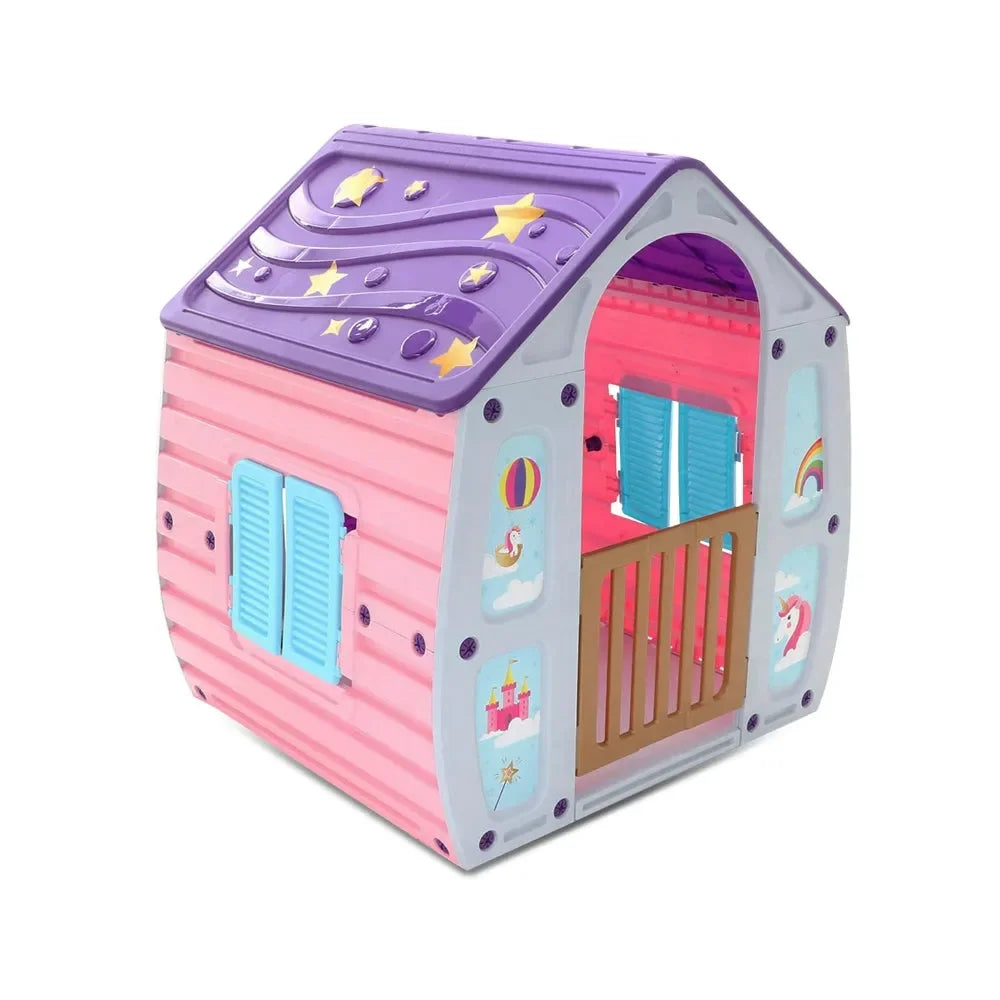 Starplay Unicorn Magical Playhouse – Imaginative Indoor & Outdoor Toy House for Toddlers (Ages 1.5 to 4 Years) - Naivri