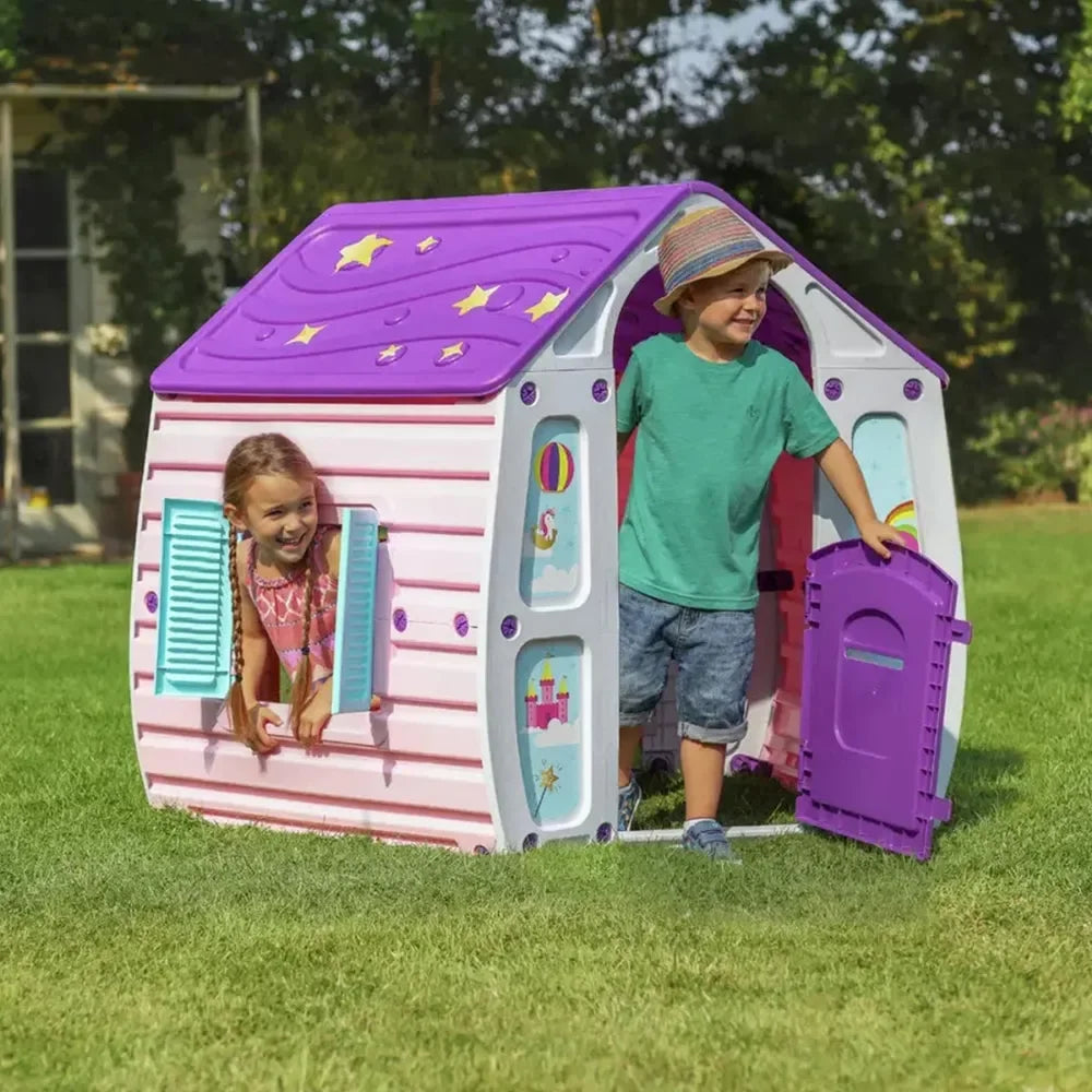 Starplay Unicorn Magical Playhouse – Imaginative Indoor & Outdoor Toy House for Toddlers (Ages 1.5 to 4 Years) - Naivri