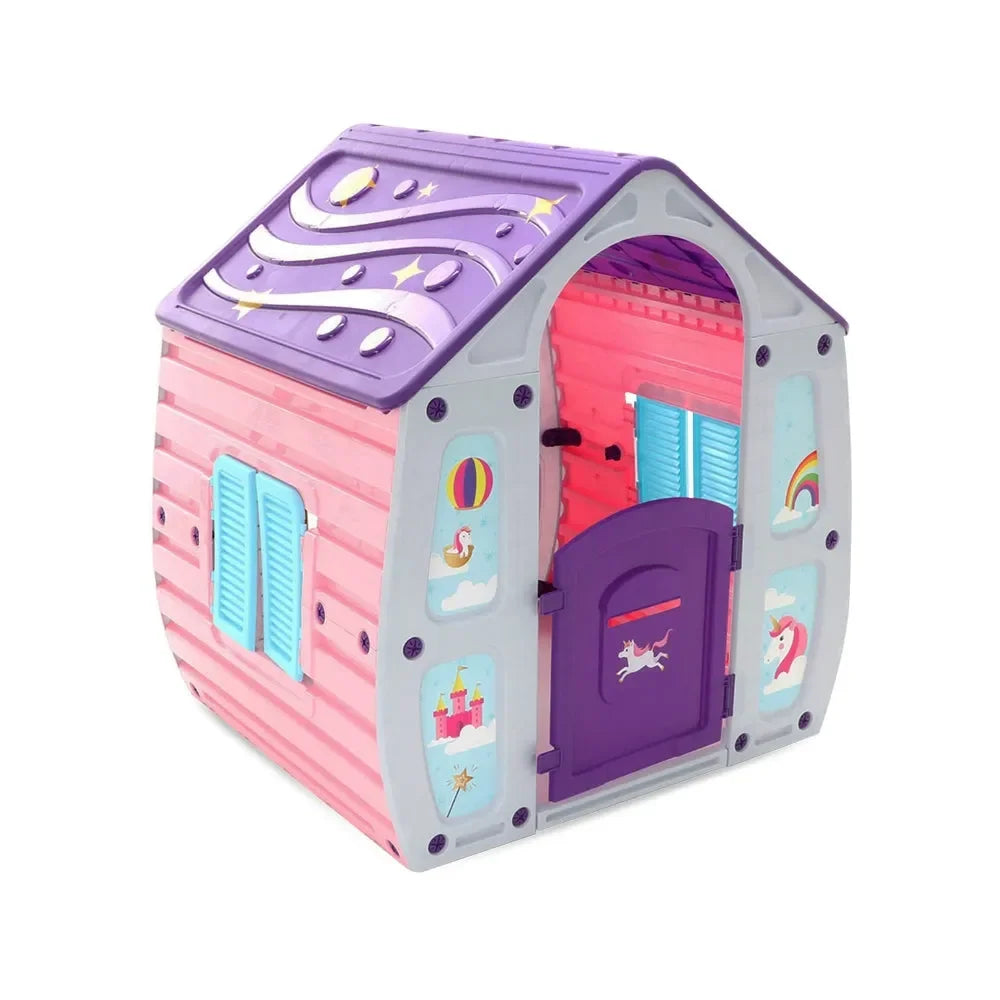 Starplay Unicorn Magical Playhouse – Imaginative Indoor & Outdoor Toy House for Toddlers (Ages 1.5 to 4 Years) - Naivri