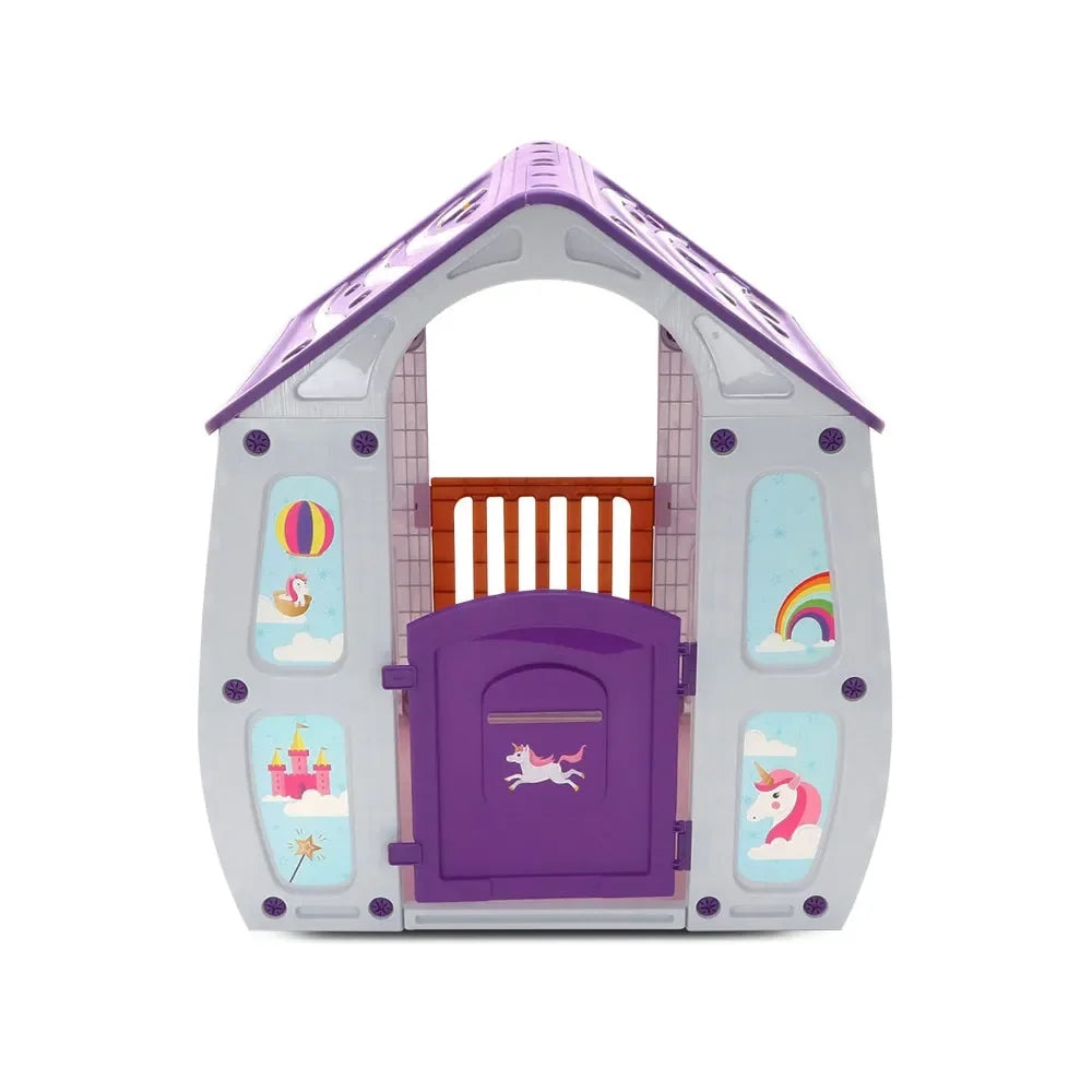 Starplay Unicorn Magical Playhouse – Imaginative Indoor & Outdoor Toy House for Toddlers (Ages 1.5 to 4 Years) - Naivri