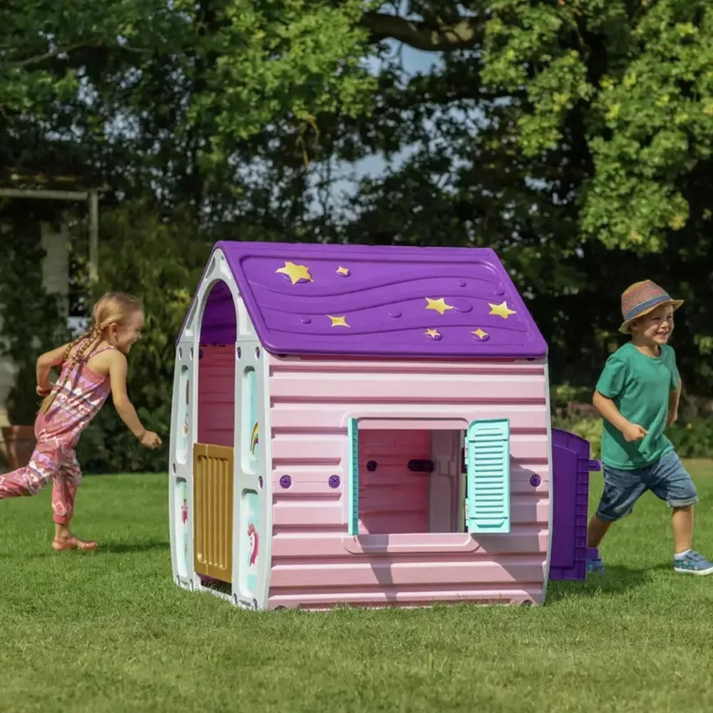 Starplay Unicorn Magical Playhouse – Imaginative Indoor & Outdoor Toy House for Toddlers (Ages 1.5 to 4 Years) - Naivri